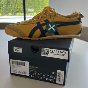 Onitsuka Tiger YELLOW/BLACK MEXICO 66
